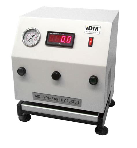 portable air permeability tester|air permeability test standard.